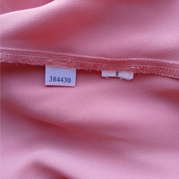 Ann Taylor LOFT Pink Back Button Tank Top Medium tunic classic modern twee - Picture 8 of 12